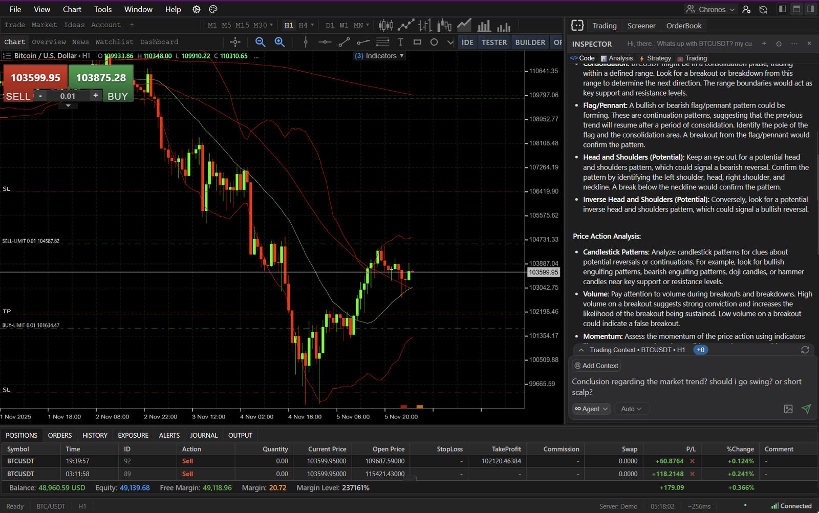 CoreXTrader AI Assistant